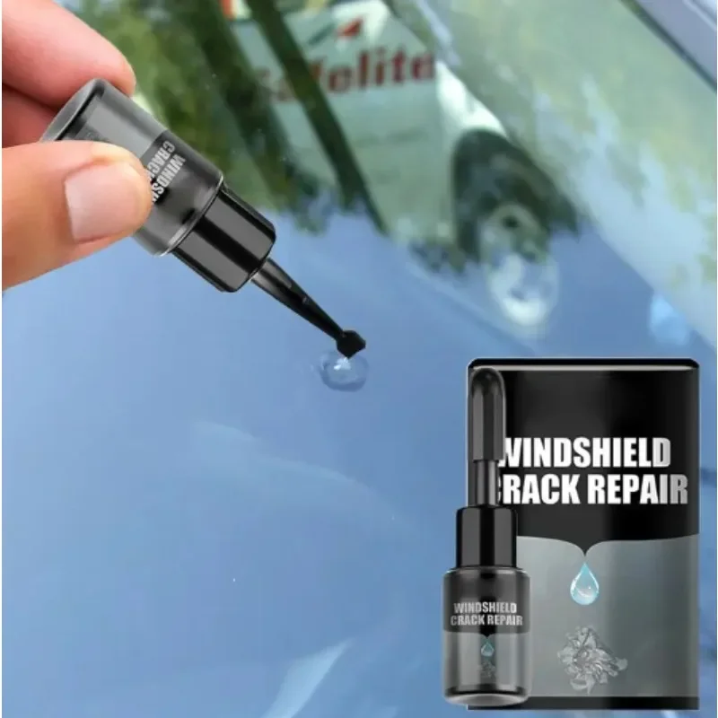 Car Windshield Repair Adhesive Fluid Glass Crack Repair Fluid Windshield Crack Repair Fluid Glass Curing Glue Car Accessories
