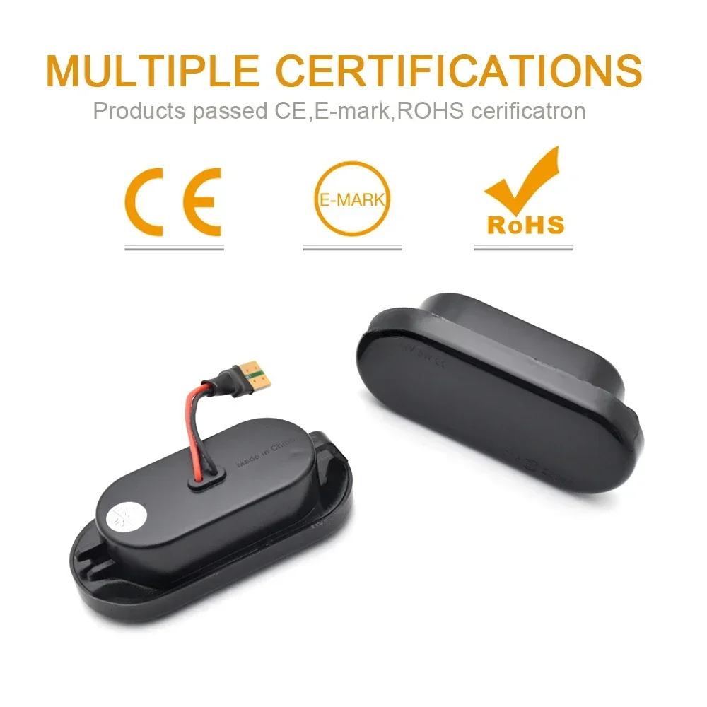 2025 جديد 2 قطعة لمقعد إيبيزا 6L قرطبة توليدو ليون MK1 MK2 LED ديناميكية الجانب ماركر ضوء بدوره مصباح إشارة ل اوكتافيا