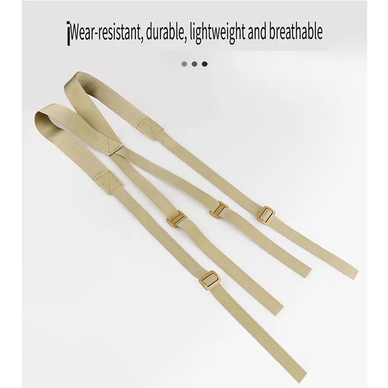 حزام مولي تكتيكي - أحزمة كتف عسكرية من النايلون لمعدات الهواء الطلق والادسنس والمشي لمسافات طويلة