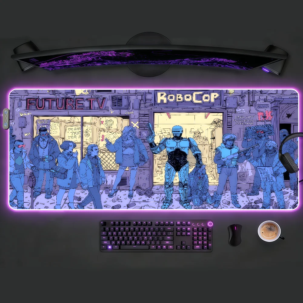 Film R-Robocop Mouse Pad Su Ge - Rgb Keyboard Wrist Rest incelemesi ve fiyatı