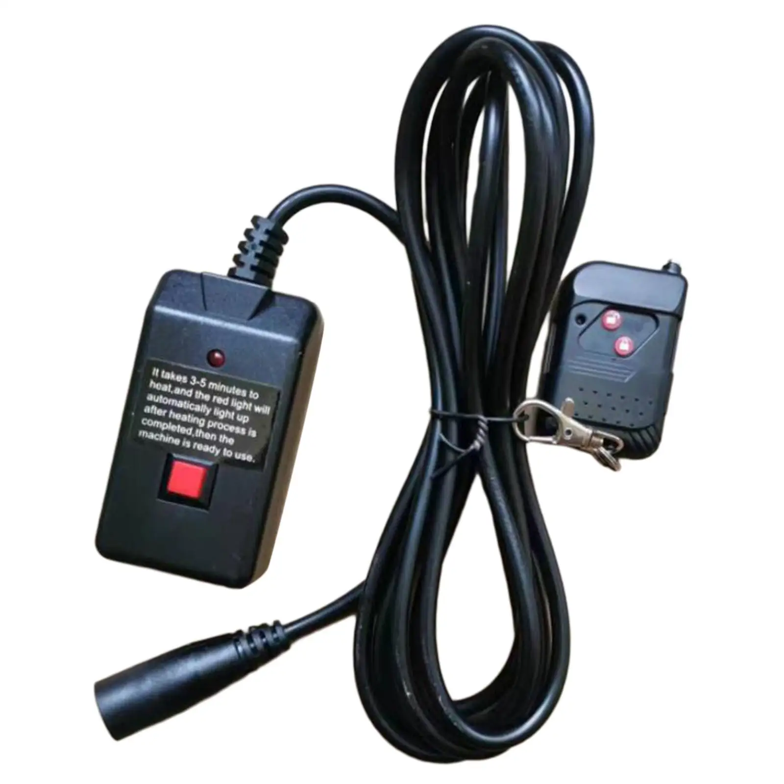 Wired Fog Timer, Remote Dance Table Lamp Controller Accessory, Fog Smoke Machine Part Remote for 400W 900W 1500W,