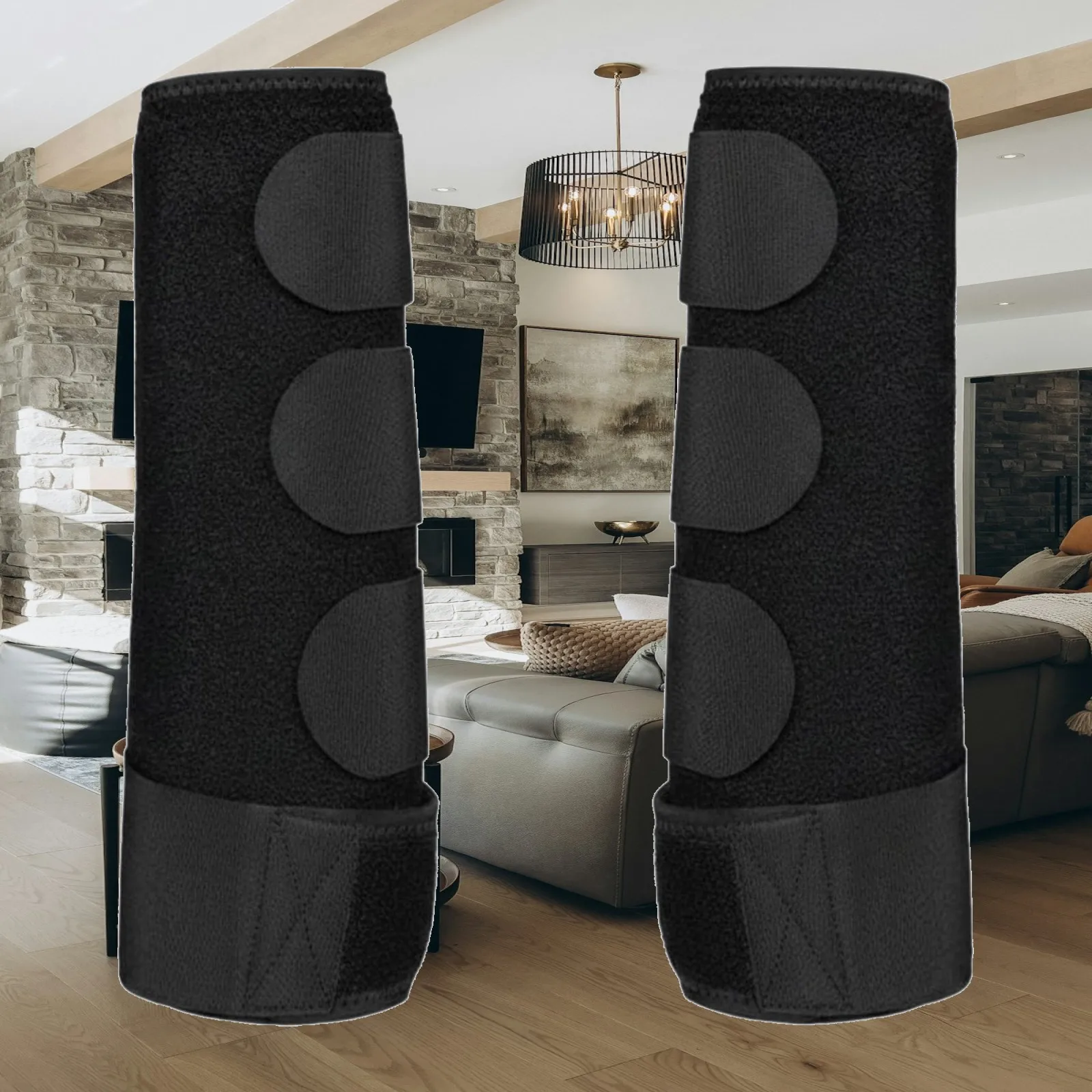 Equestrian Leg Guard Adjustable Wrap for Horse Legs Impact Protection Boot Sports Equipment for Horsemanship and Racing