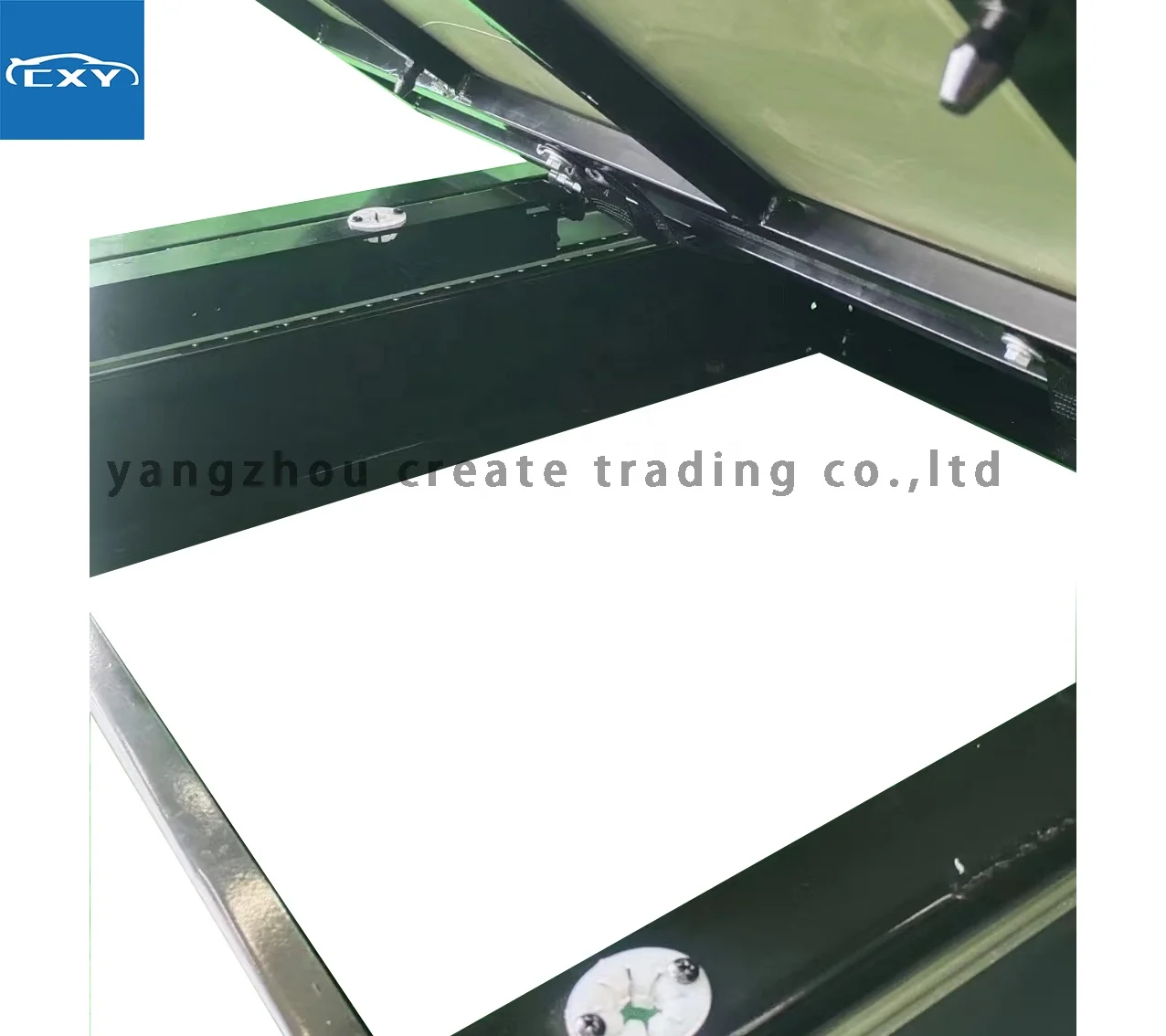 Three-Passenger Comfortable Leather Folding RV Camper Van Sofa Bed Convertible Modified Car Seats Into Bed view 2