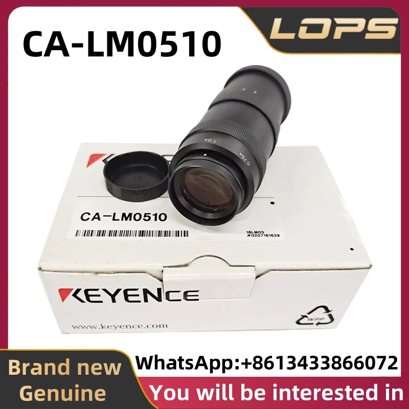 CA-LM0510 KEYENCE Variable magnification telecentric macro lens sensor,welcome to consult.