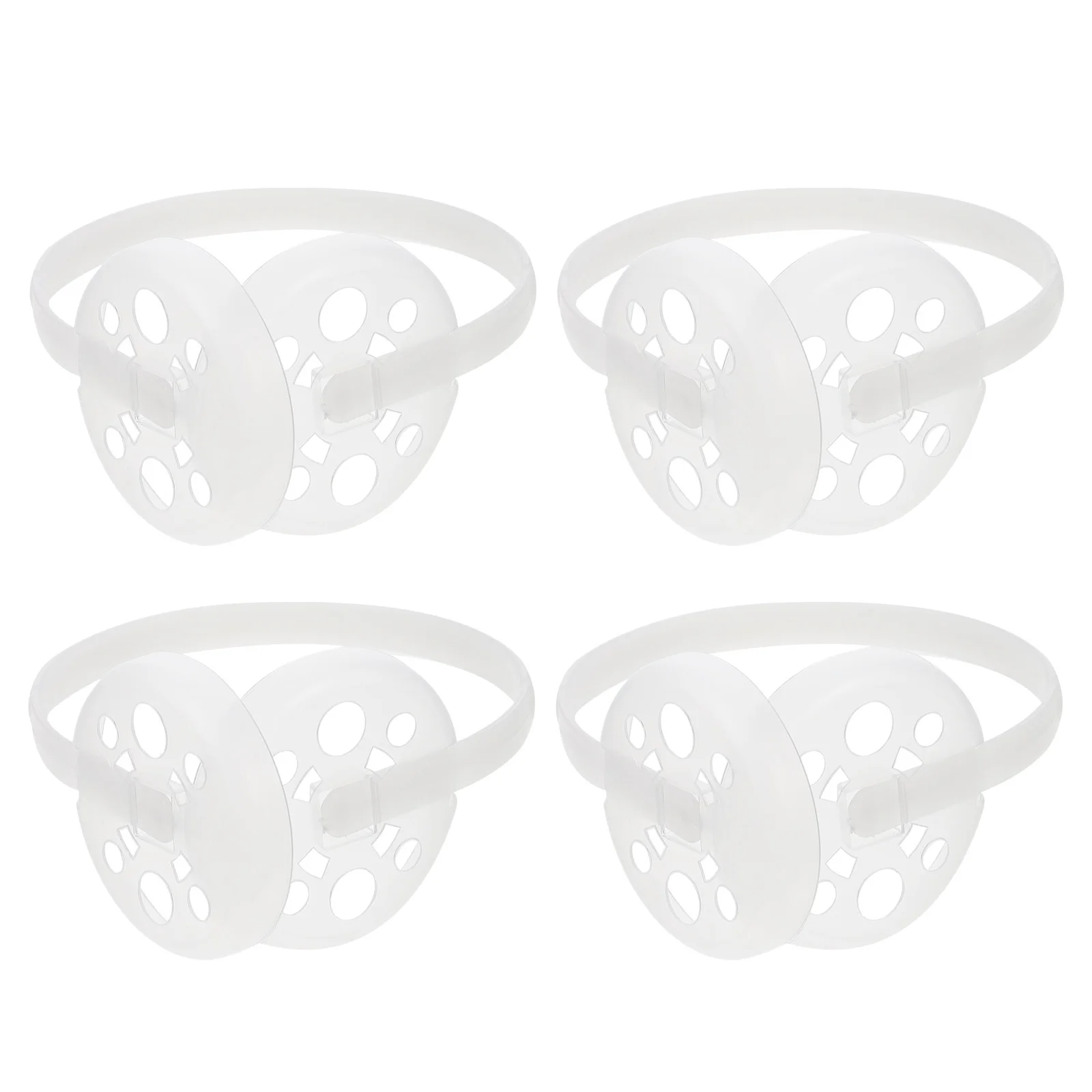 4개입 귀마개 내부 프레임 고품질 DIY 따뜻한 귀마개 프레임 겨울 귀마개 DIY 용품 플라스틱 프레임 귀마개 제작 프레임