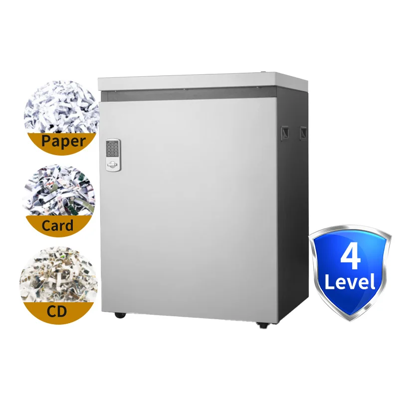 NonStop Security Paper Shredder Industrial Grade Heavy Duty for Business Use