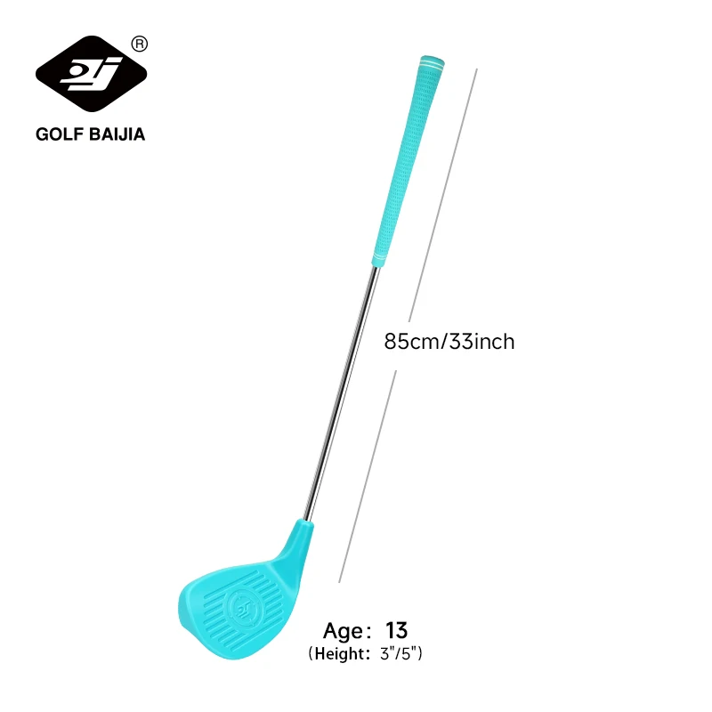 Blue 24' Golf Enlarged Plastic Club with Super Large Fault-Tolerant Hitting Surface Easy to Pick up for Beginners