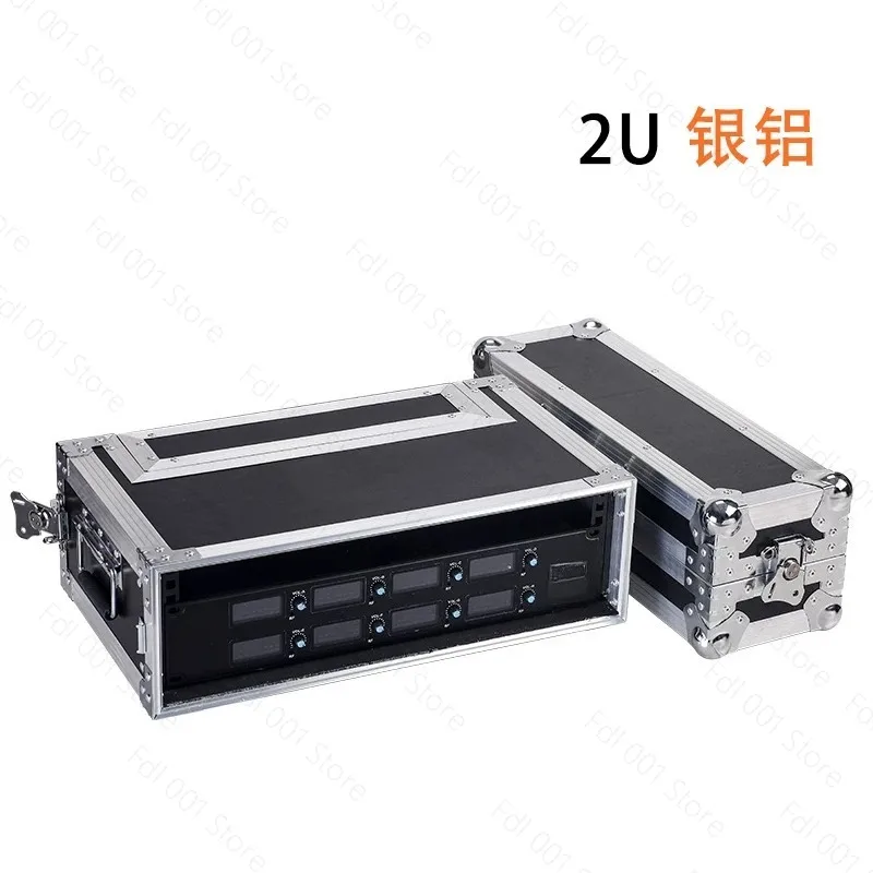 Large Screen Transmission Card and Video Processor, Aviation Case Suitcase, Digital Power Amplifier Case, 2U