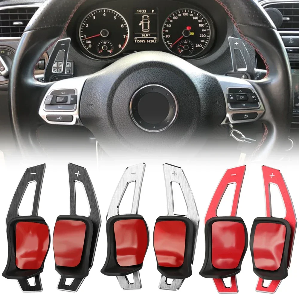 

Car Steering Wheel Shift Paddle Extension Auto DSG Direct Shift Gear For Volkswagen VW Golf Jetta GTI MK6 R20 CC R36 Car Parts