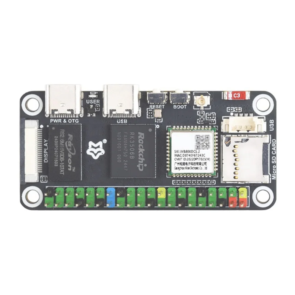 TopElec Luckfox Lyra Zero W Micro Linux Development Board Based On RK3506B Chip, Integrated With Triple-core Arm Cortex-A7 And A