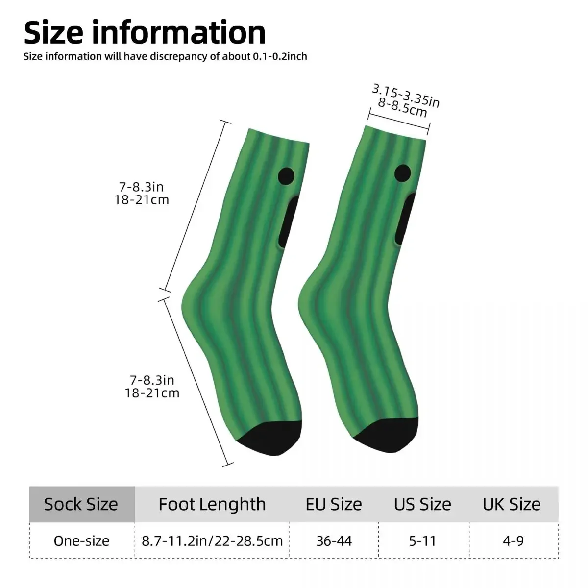 Cactuar Socks Harajuku High Quality Stockings All Season Long Socks Accessories for Unisex Birthday Present