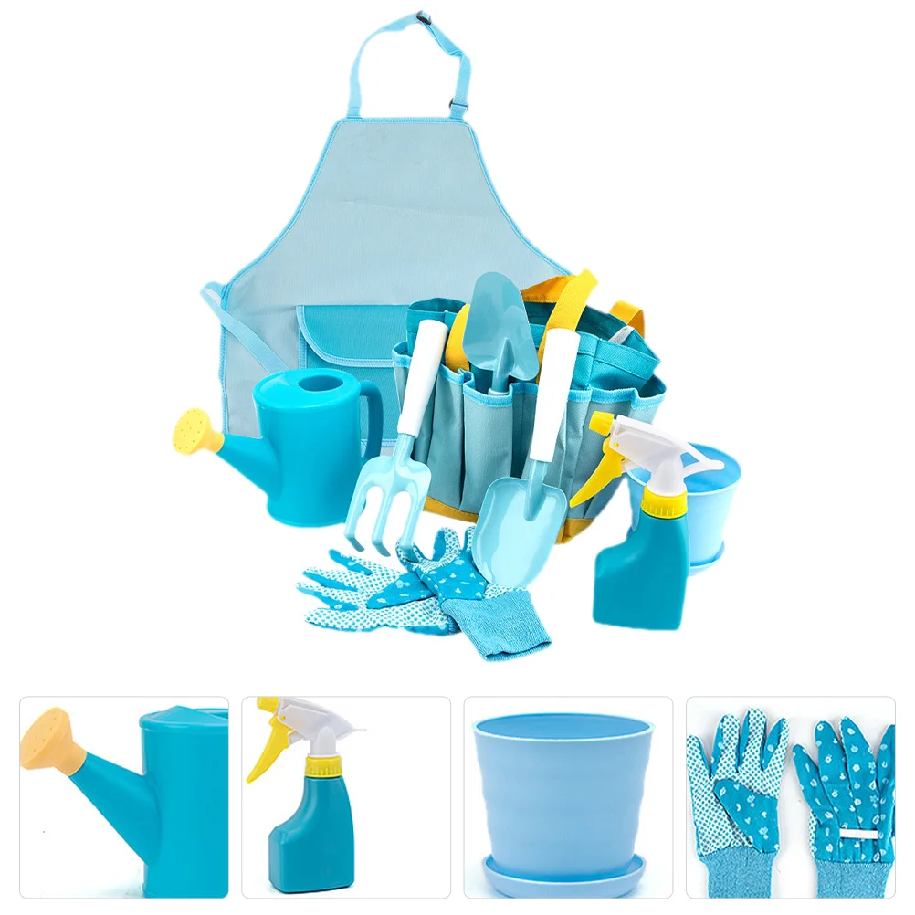 

1 set 1 Set Of Kids Gardening Tools Set Outdoor Planting Shovels Rakes For Children Garden Yard Beach Sand Play Mini Hand Tools