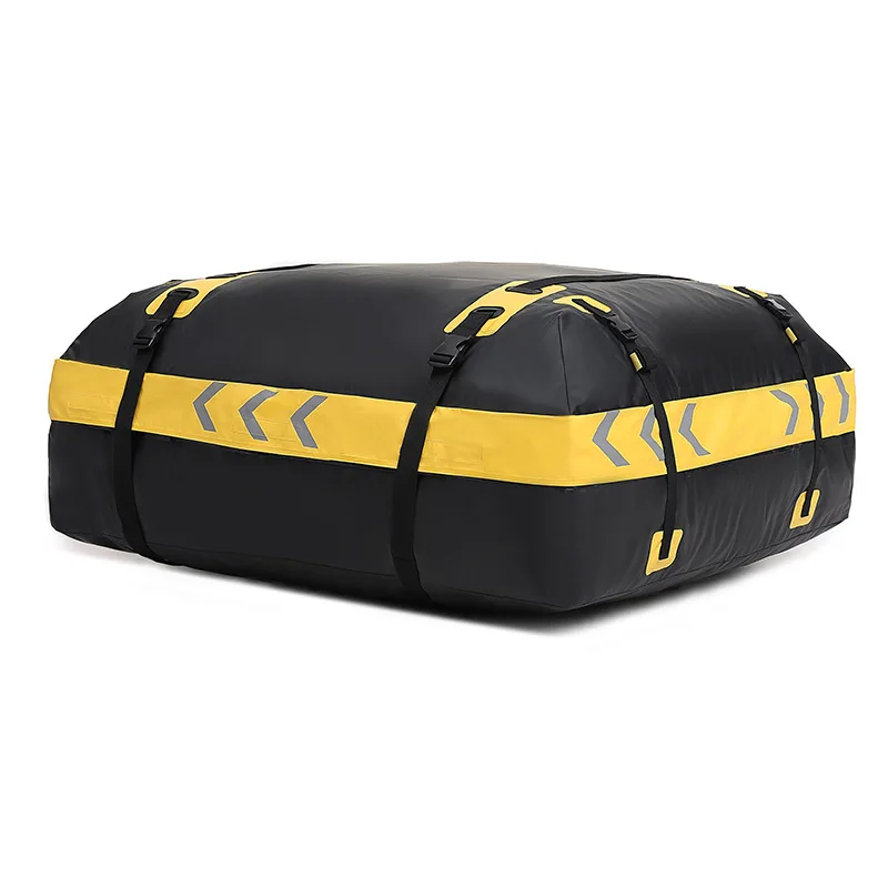 

Hot-selling car outdoor waterproof roof luggage bag with non-slip pad, universal with or without luggage rack