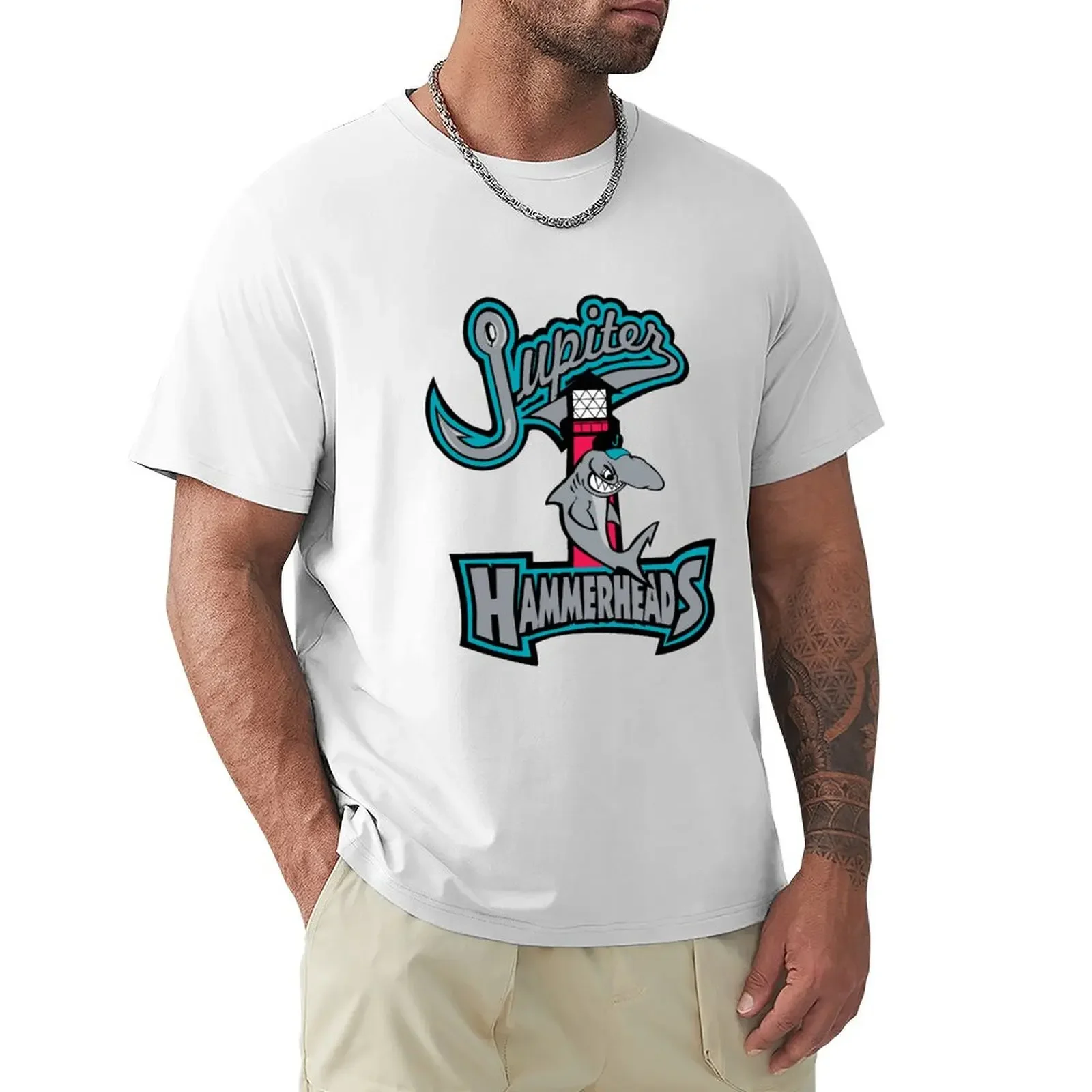 Jupiter Hammerheads T-shirt plus sizes quick-drying clothes for men