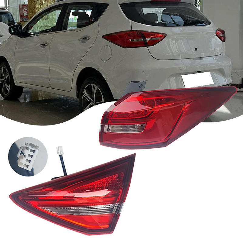 

For Jac Refine S2 LED Car Rear Bumper Inside Outside Tail Light Rear Stop Brake Lamp Reversing Light Tail Lamp Assembly