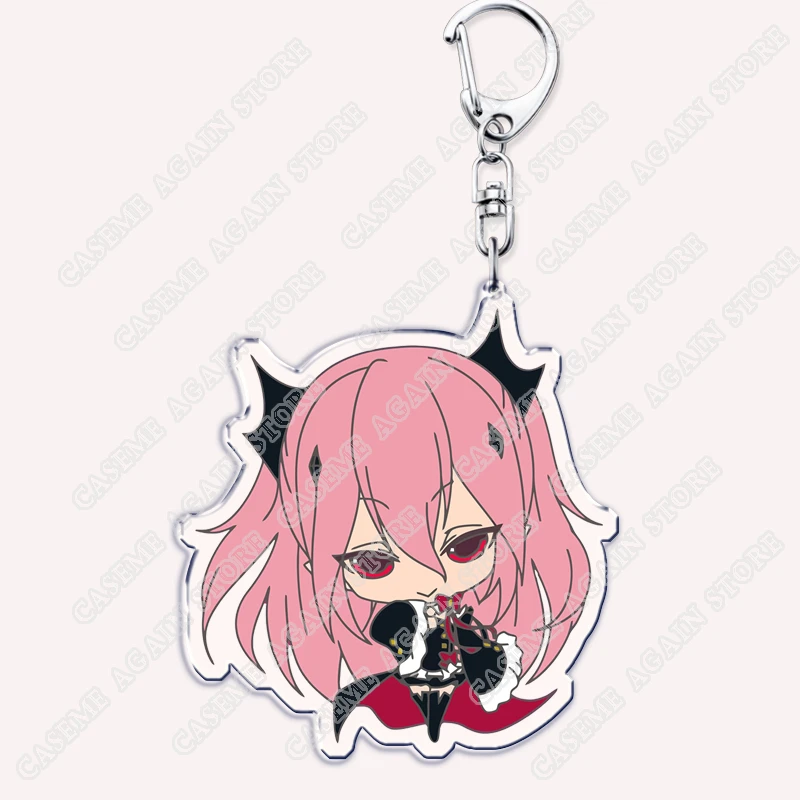 حار أنيمي ساروف من نهاية سلاسل المفاتيح لملحقات Mikaela Hyakuya Owari No Seraph Yuichiro Hyakuya كيرينغ المشجعين الأصدقاء هدية