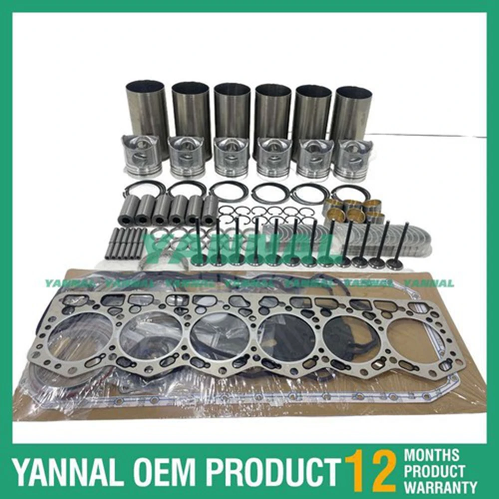 

For Komatsu 6D110 Overhaul Rebuild Kit Gasket Set Bearing-Valve Train mobile recyclers Spare Parts