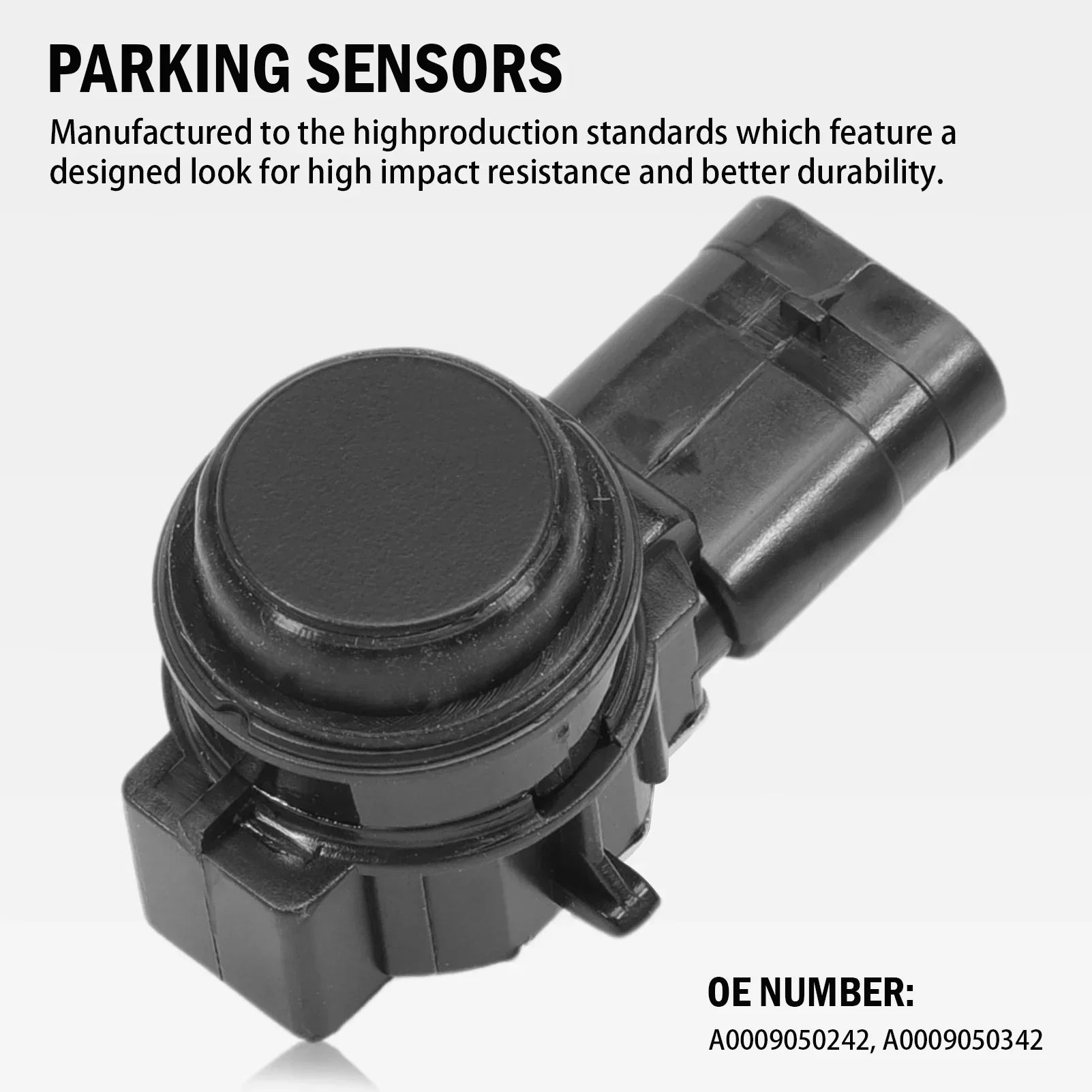 4 PCS Front & Rear Parking PDC Distance Sensor A0009050242 A0009050342 for A Class W176 B Class W246 GLK X204 SL R231