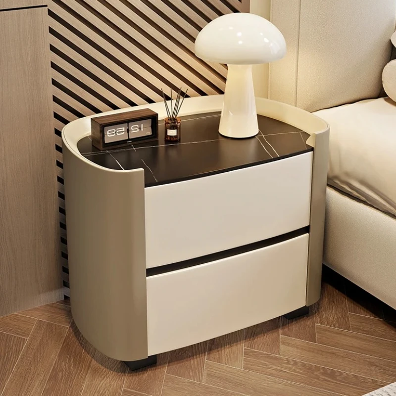 Modern Wooden Nightstands With Drawers Nordic Storage Side Bedside Table Drawers Bedroom Luxury Mesa De Noche Furniture Home