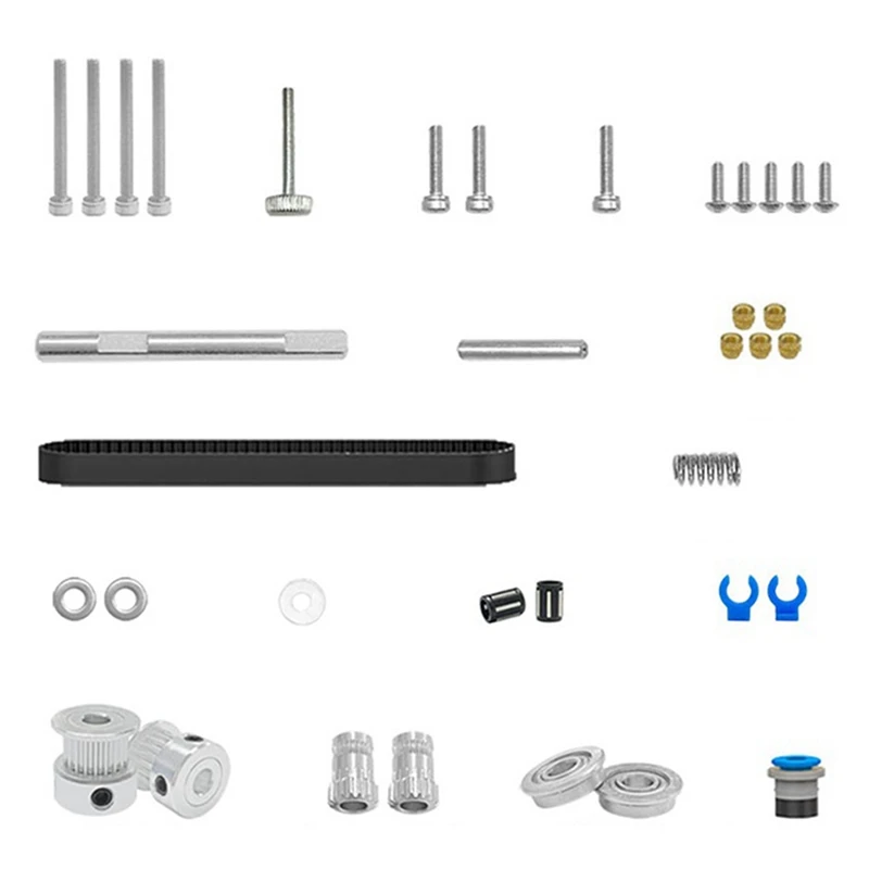 Fitting For Voron M4 GT2 20 Tooth Gear Extruder With GT2 Gates 6Mm Timing Belt (188Mm Long)