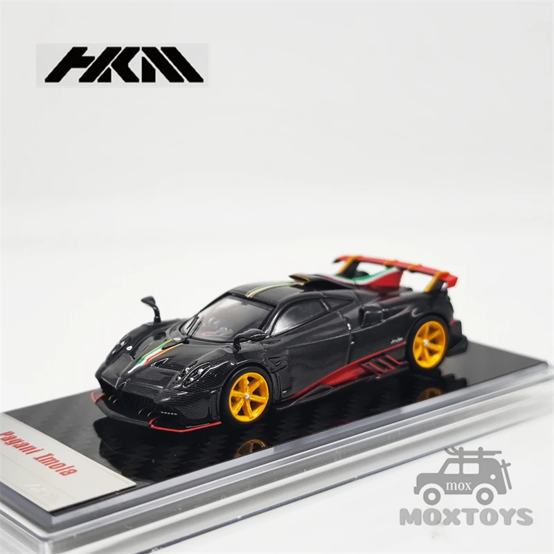 

HKM Premium 1:64 Pagani Imola V12 Carbon Black limited999 Diecast Model Car