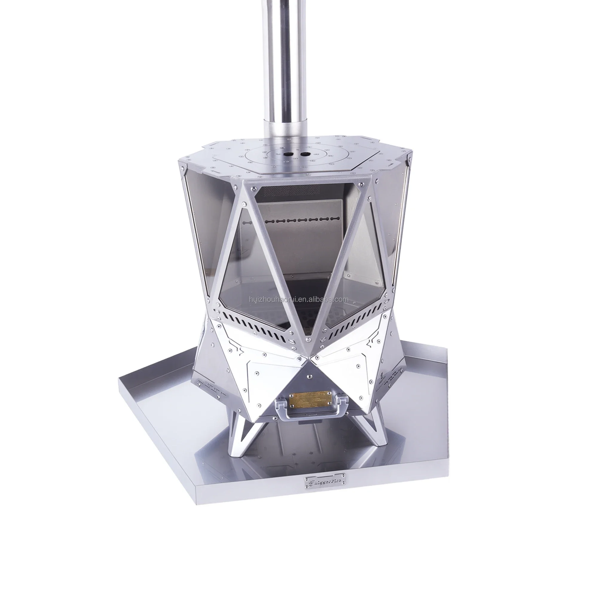 

New Stainless Steel 430 Camping Tent Heating Stove Multipurpose Outdoor Wood Burning Stove