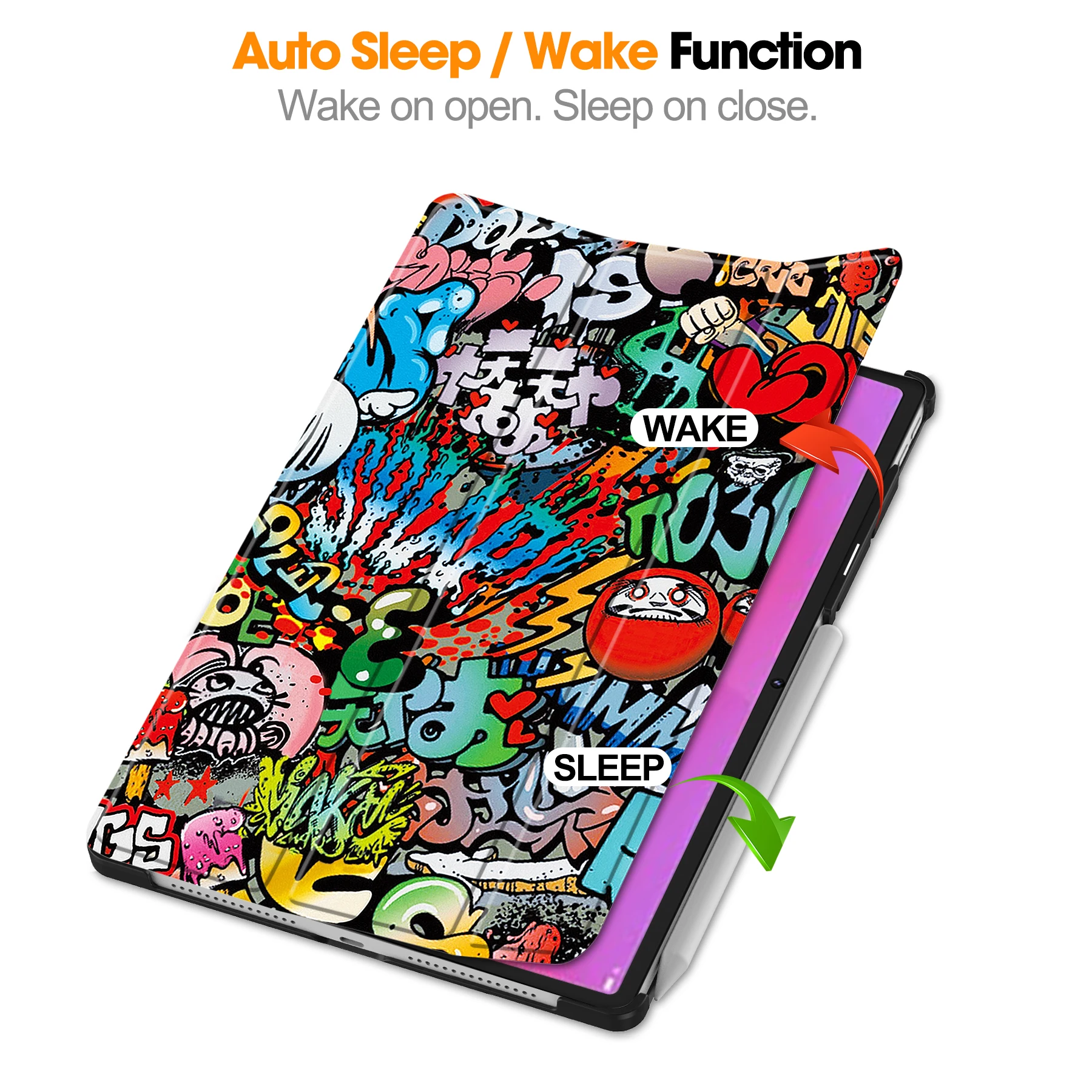 Case for Lenovo Yoga Tab Plus TB520F 12.7 inch 2025 Tri-Folding Stand Funda Magnetic Cover for Lenovo Yoga Pad Pro 12.7