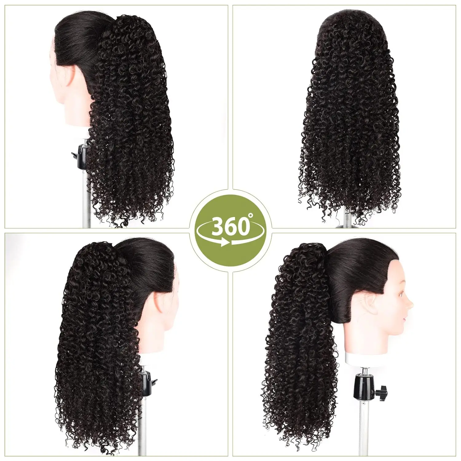 Thumbnail 4 - #71 Latest Synthetic Drawstring Ponytails Offers