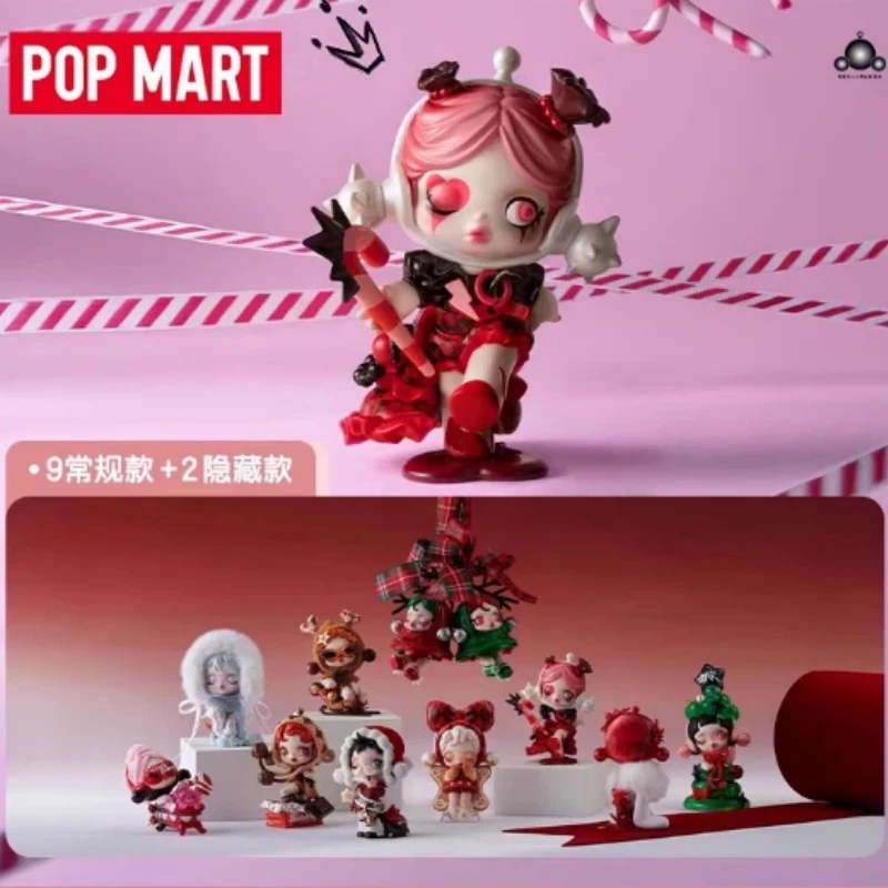 

New Genuine POPMART Skullpanda Tell Me What You Want Series Blind Box Creative Doll Kawaii Decor Mystery Cute Toy Spot Goods