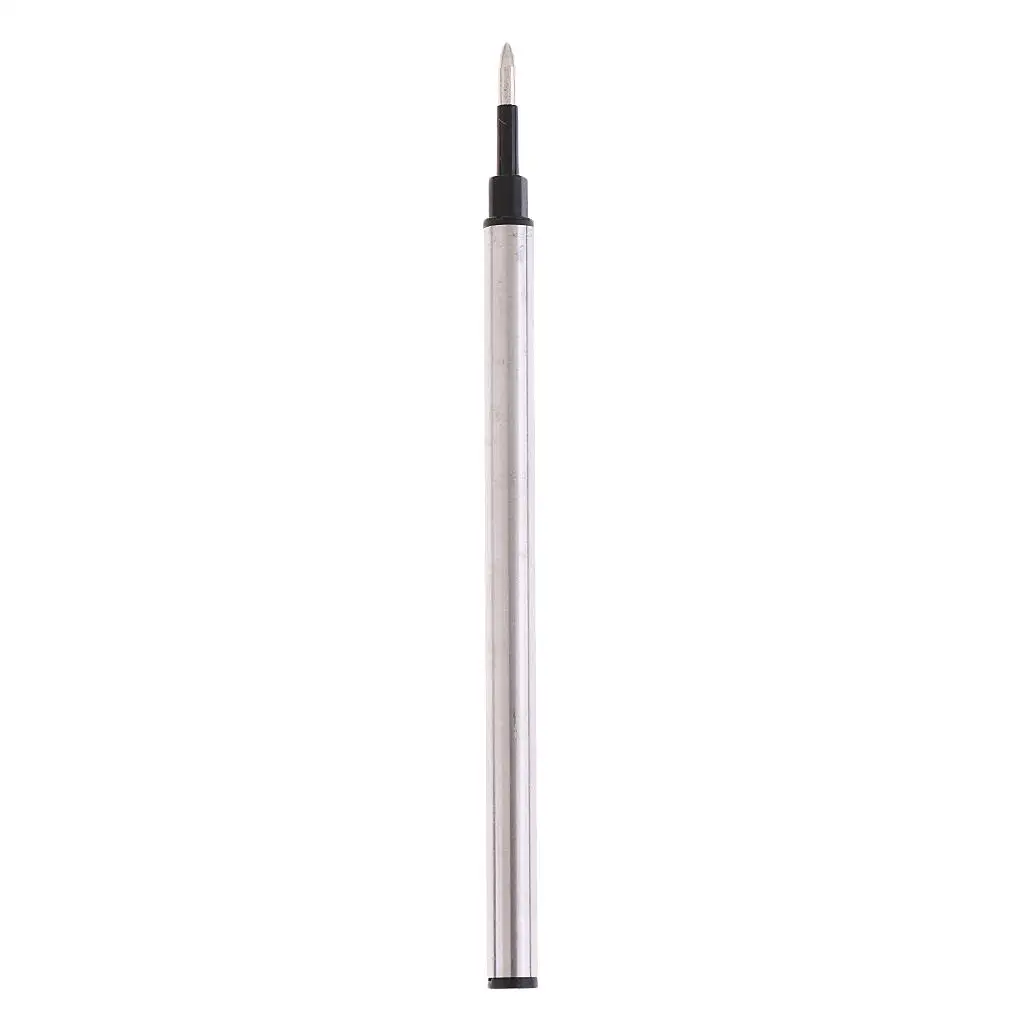 Recambio de bolígrafo de 10x 0,5 mm para piezas reemplazables de bolígrafo Rollerball 11,2 cm