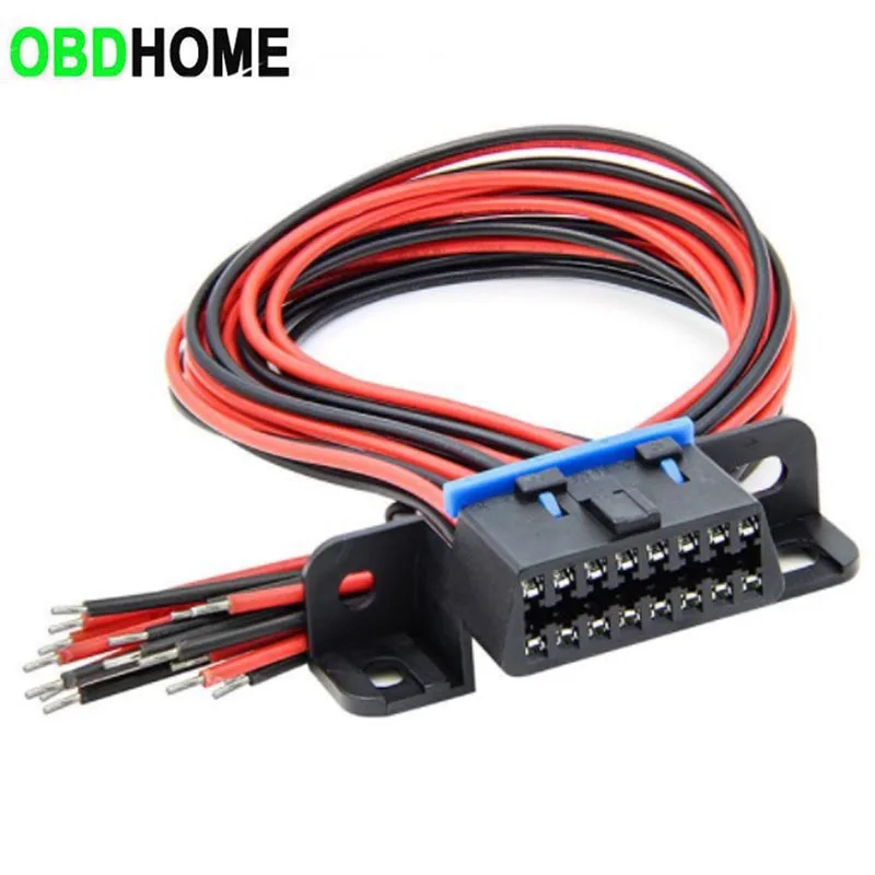 Arnés Obd abierto J1962f, conector hembra OBD2 de 16 pines con Cable completo de 16 núcleos, enchufe Universal OBD para coche Buick de 16 pines