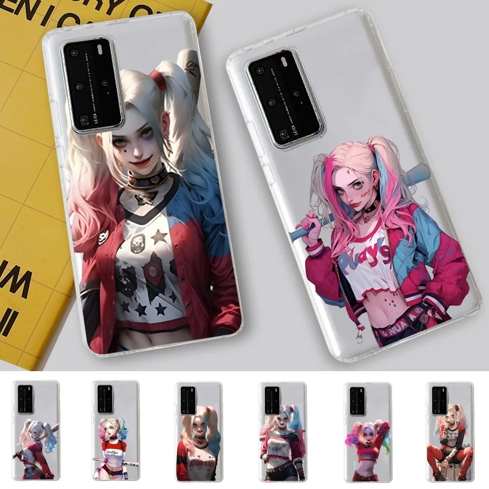 S-Suicide S-Squads Phone Case for Samsung A12 21 30 31 51 52 70 71 for Redmi8 9 10 for Honor10 70 50 Clear Case