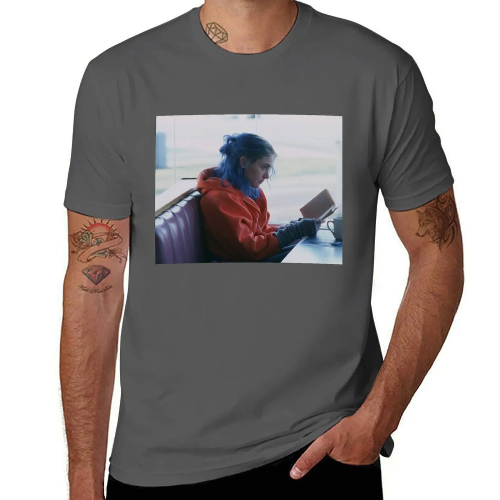 

Clementine T-Shirt anime tshirt men t shirt cotton 100% T-Shirt