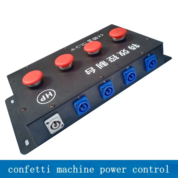 90V-240VBar Stage Atmosphere Co2 Blizzard Color Paper Machine Switch Carbon Dioxide Gas Column Electromechanical Control Console