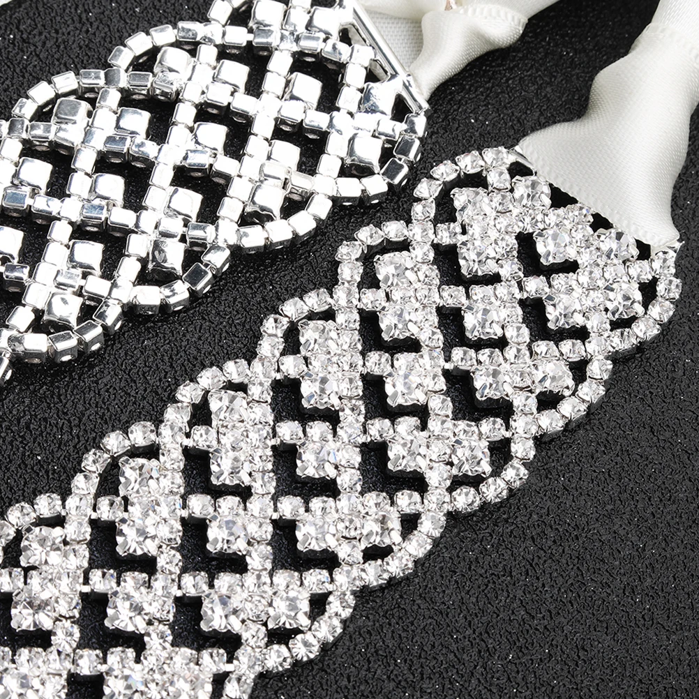 

Waist Diamond-in Seal Belt European and American Bachelorette Silver Bridesmaid