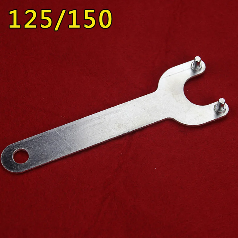 

125/150 Portable Grinders Repair Tool For 4-1/2" Pin Width Angle Grinder Wrench Angle Grinder 2 Pin Spanner Key Fit Durable.