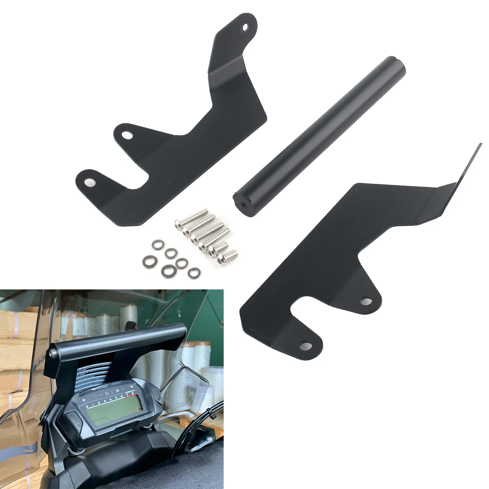 Navigation Bracket Mount GPS Smartphone Holder for Honda Nc700x Nc750x 2014 2015
