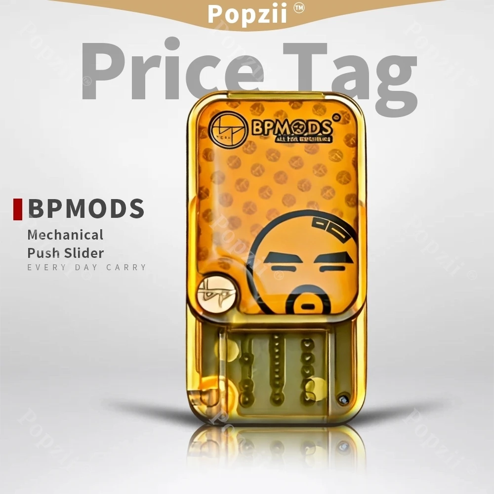 

BPMODS The Nine Palaces Grid PEI Механический слайдер с прямым выдвижением, антистрессовая игрушка для взрослых, игрушка для снятия напряжения