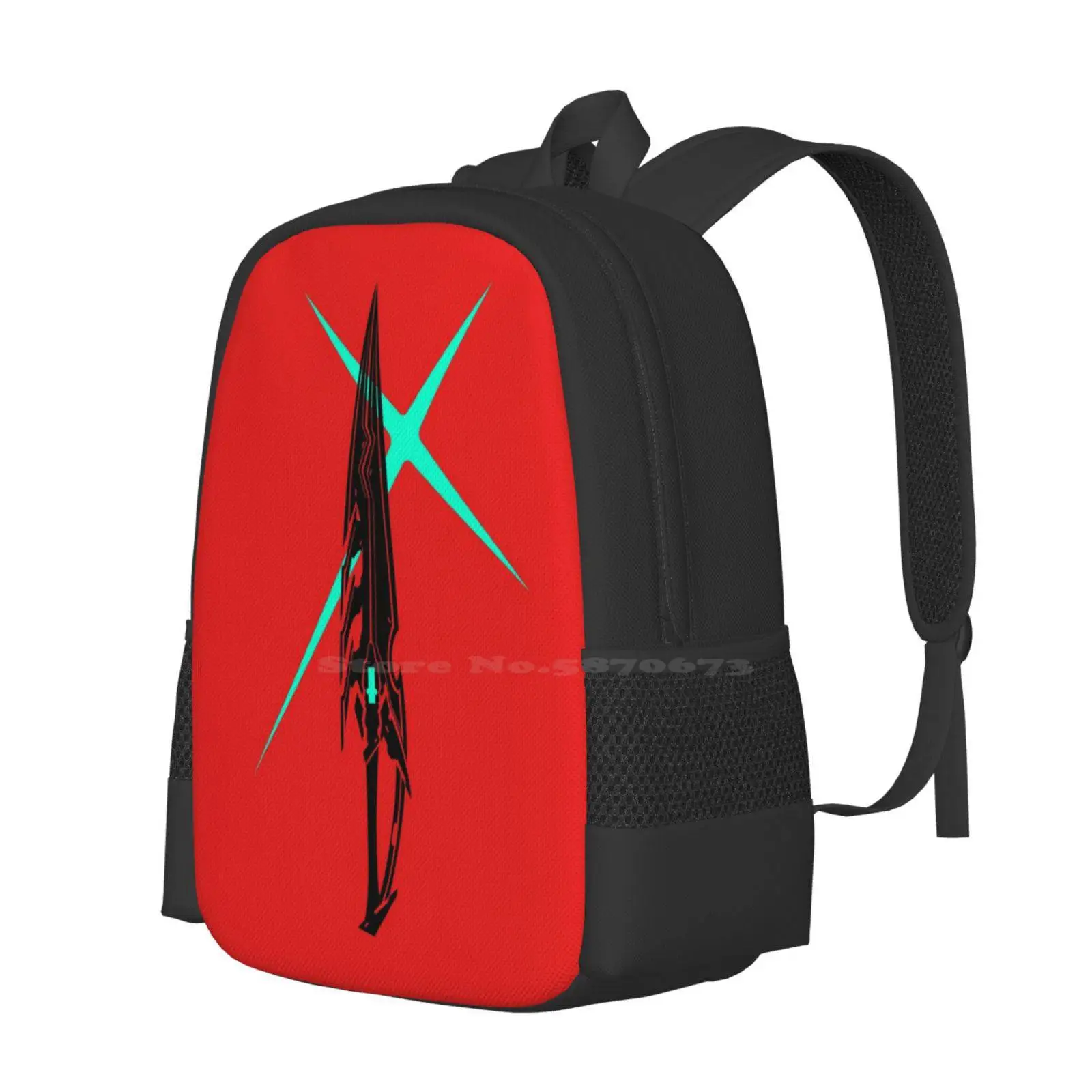 Xenoblade Large Capacity School Backpack Laptop Bags Videogame Switch Console Wii Xenoblade Chronicles Japan Pyra Gamer Gaming