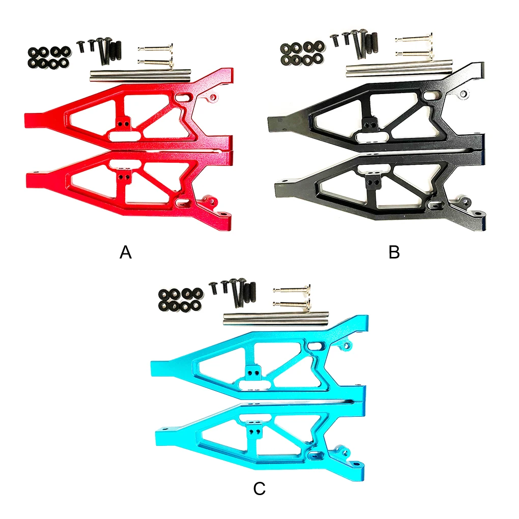 RCGOFOLLOW Aluminum Alloy Enhanced Front Lower Suspension Arm Rc Front Lower Suspension Arm For 1/7 Rc Front Lower