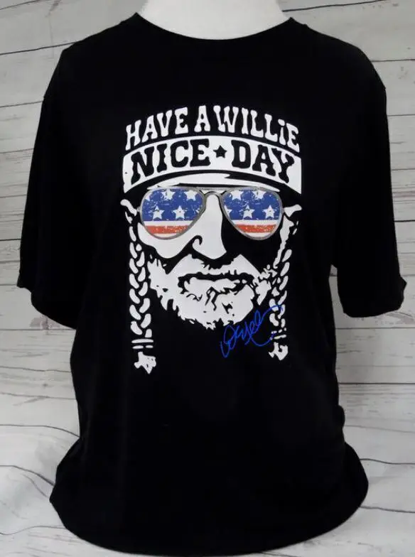 Willie Nelson Have a Willie Nice Day T-Shirt S-5XL