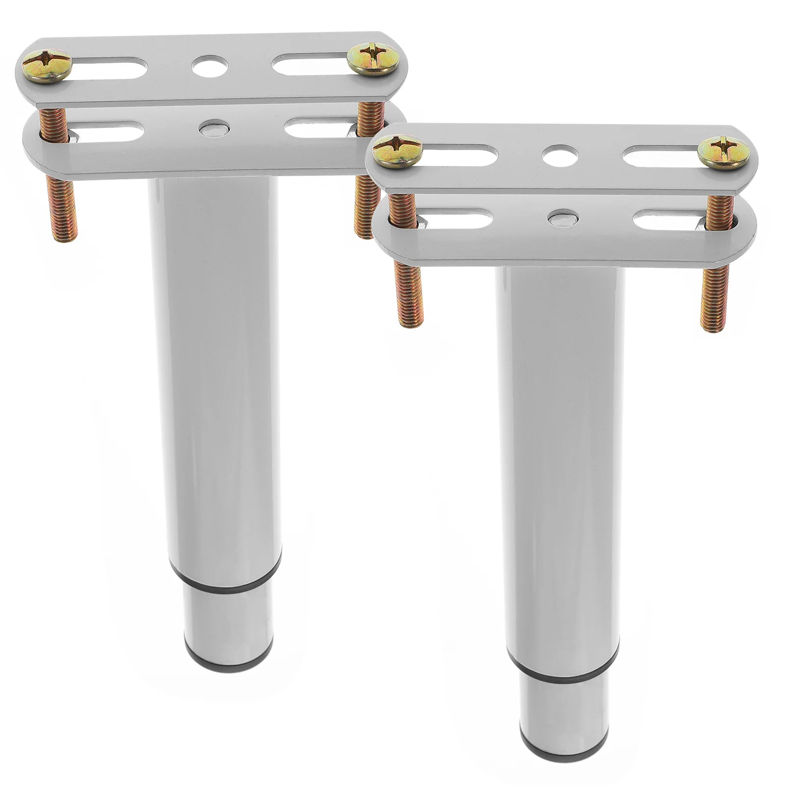 Patas de cama ajustables de repuesto, soportes de muebles resistentes para marco de cama, soporte central, uso prolongado, 2 uds.