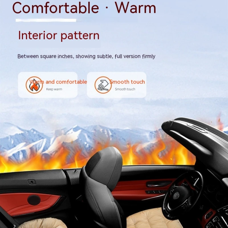 Set 3 pezzi coprisedile per auto in peluche addensato cuscino antiaderente posteriore invernale cuscino Comfort antiscivolo per Tesla Model 3 Y