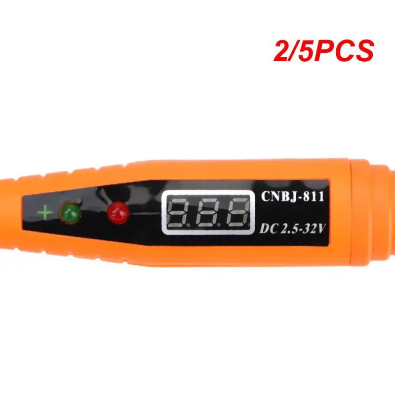 

2/5PCS Car Electrical Circuit Test Pen Self Diagnosis Digital Display Voltage Test Pen Power Probe Pencil Car Diagnostic Tools