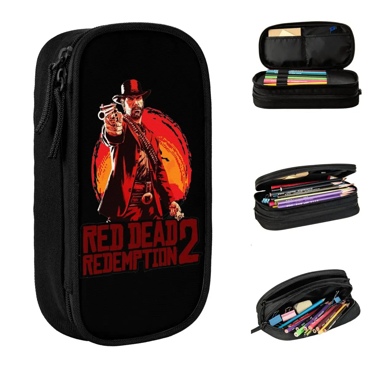 estojo de grande capacidade para criancas acessorios para jogos red dead redemptions material escolar bolsa de lapis presente 01