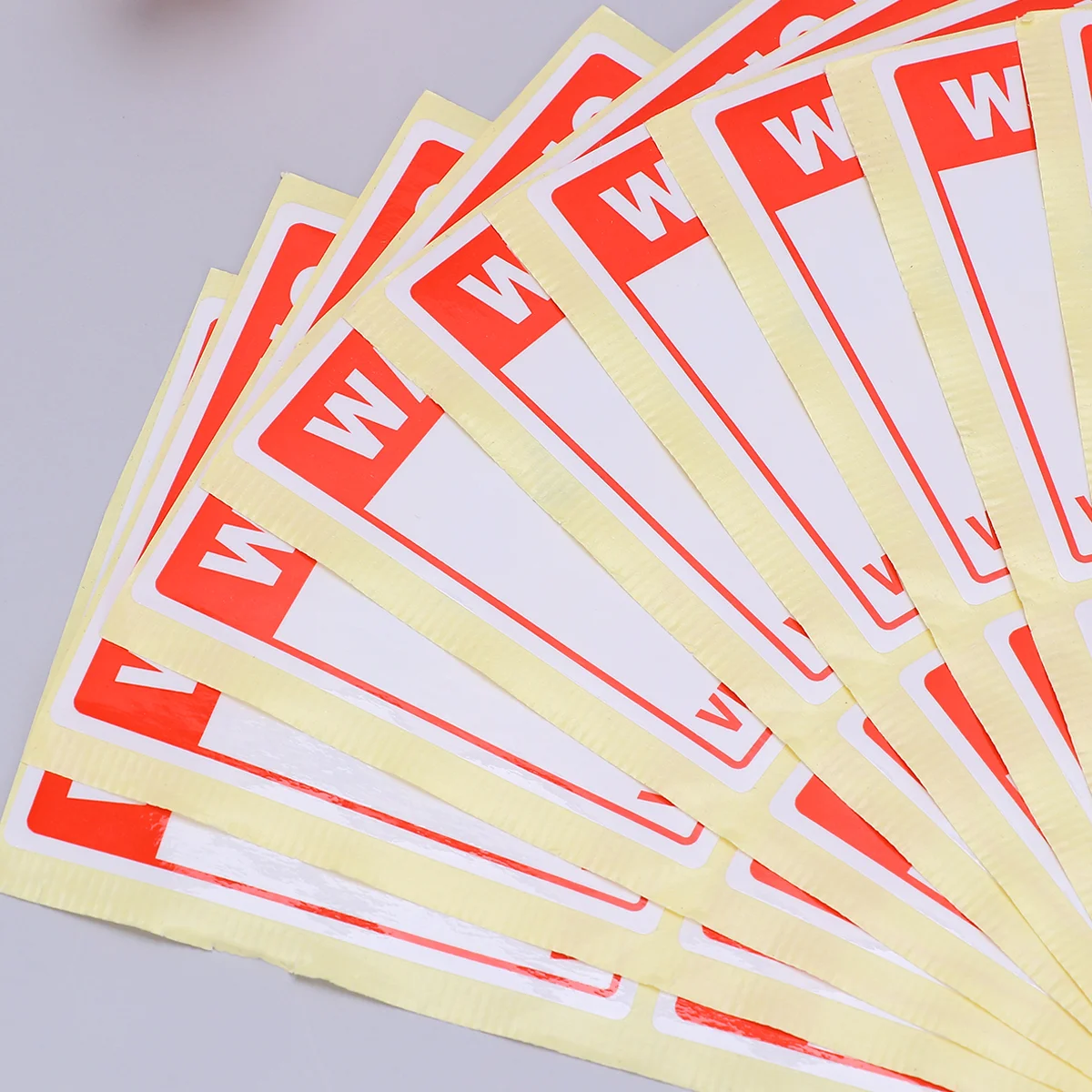 20 Pcs Warning Signs for Buildings CCTV Decals 24 Hour Video Sticker Security The School Labels