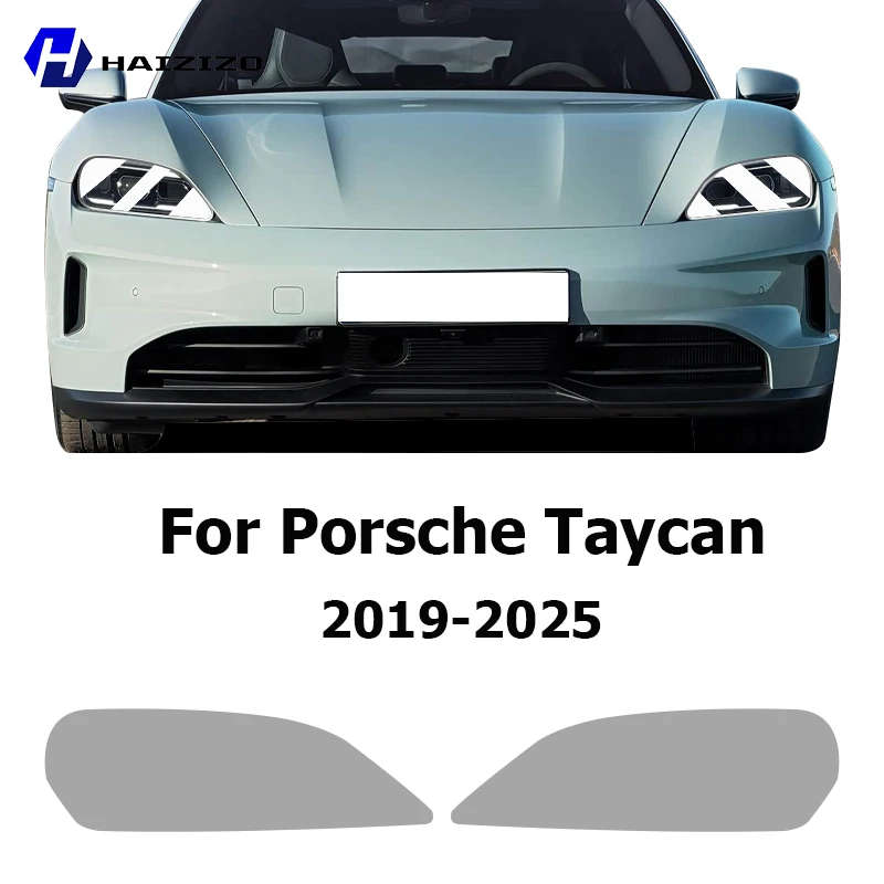 

Защитная пленка из ТПУ для фар Porsche Taycan 2019-2025, дымчато-черная, виниловая, антицарапийная, комплект для индивидуальной защиты автомобильных фар (PPF)