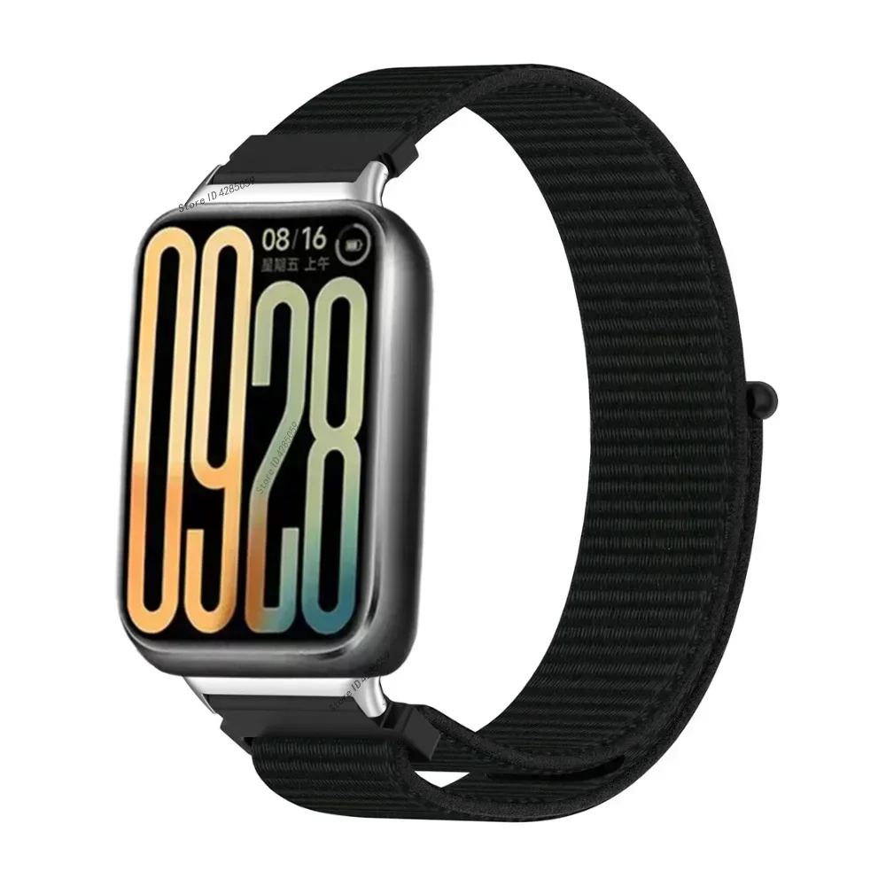 Xiaomi Mi Band 9 Pro 용 나일론 루프 스트랩 Redmi Watch 4 용 스마트 밴드 스포츠 스트랩 팔찌 스마트 시계 팔찌 액세서리