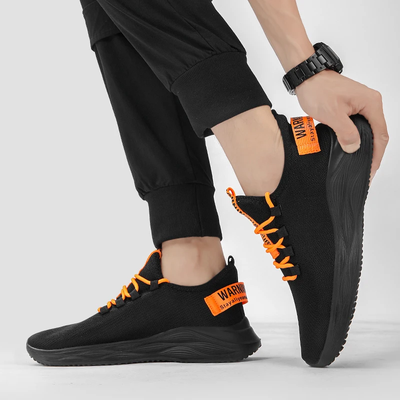 Paar Stijl Sneakers Mannen Mesh Ademende Schoenen Voor Mannen Schoenen Grote Maat 46 Lichtgewicht Heren Casual Sneakers Outdoor Joggingschoenen