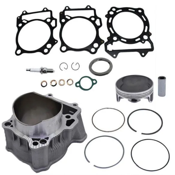 Motorcycle Accessories for Suzuki LTZ400D RZ400 94mm Big Bore Cylinder Head Gasket Kit Piston Ring Tool Set Moto Engine Assembly